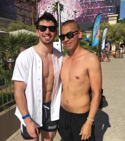 Got to meet Steve Grand. 😉❤️ (at Temptation Sunday@The Luxor Resort And Casino)