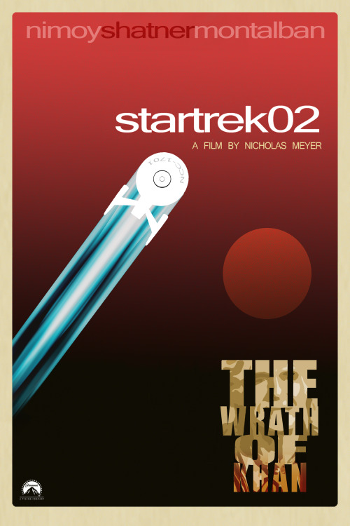 urban-trek-thru-middle-earth: STAR TREK II : THE WRATH OF KHAN | KEITH BRYDIE