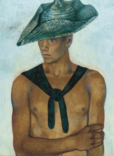 gayartists:The Green Straw Hat Giovanni (1930), Pavel Tchelitchew