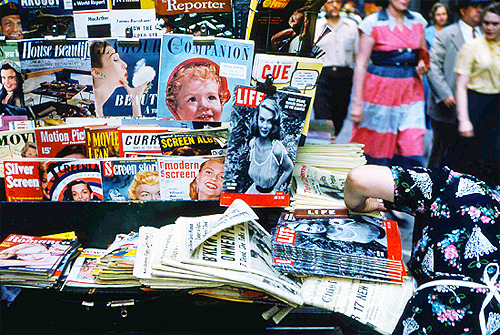 New York. Photographed by Ruth Orkin. (1950s) 