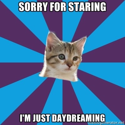 autistickitten:  I stare at people sometimes without realising it because they’re