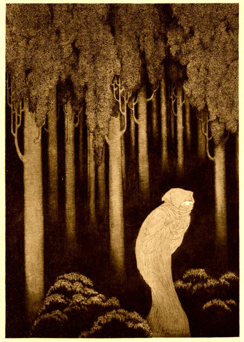 Sidney Sime aka Sidney H. Sime (English, 1867-1941) - Hish from Lord Dunsany&rsquo;s The Gods of Peg