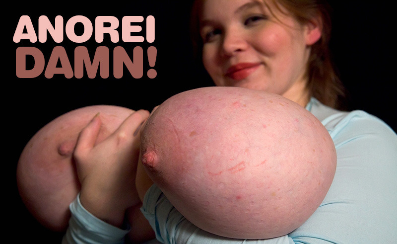 40kk:  nobreasttoobig:  BIG FAT FUCKING TITS!  I’d love to make love to her for