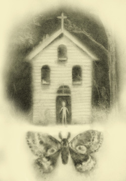 honeylambs: Church Ghost | graphite on paper,