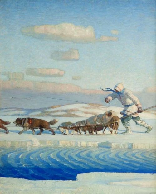 N.C. WYETHOne January AfternoonOil on Canvas20″ x 16″