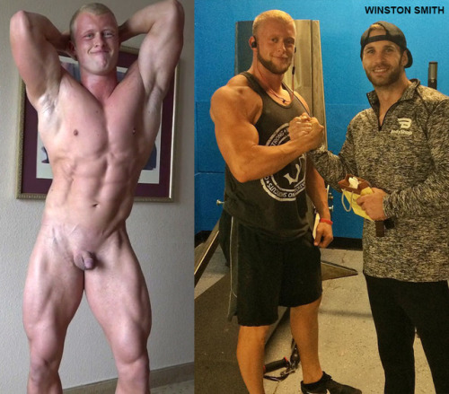 tinydickjock:  smallcockalphas:  WINSTON SMITH NAKED!SMALL COCK AND ASSHOLE EXPOSED!Name: Winston SmithHeight: 5′11′‘Weight: 198 lbsBorn: 1995From: Texas, United StatesOccupation: Bodybuilder  | Owner at “Big Tex Pro Landscape, LLC”  Be proud