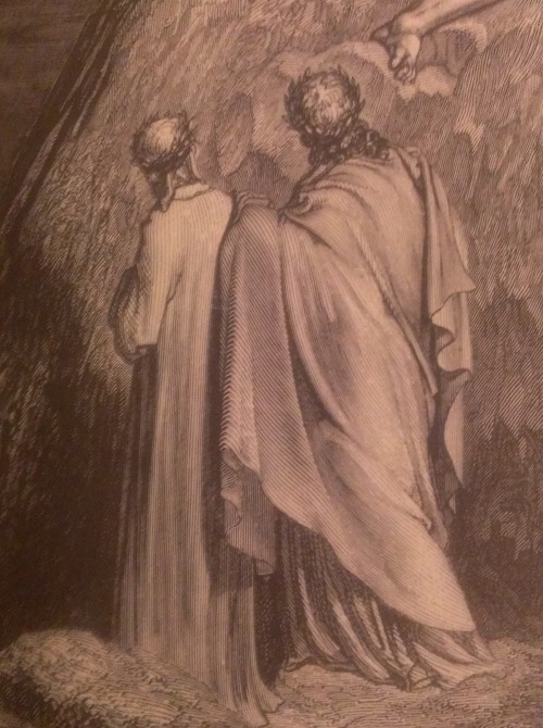lessthansix:Details of Dante and Virgil from Gustave Dore’s engravings 