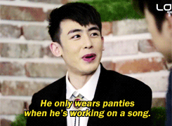 2pmlovesjunho:  Q : Is there anything special you do when working on a song? 