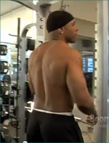 lamarworld:  Rapper/actor LL Cool J ass appreciation 
