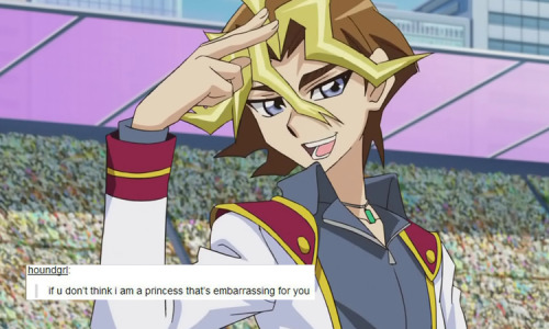 iceboundary:  Yu-Gi-Oh! Arc V + Tumblr Texts 03 – Shingo SawatariSo, I was going through my tumblr text files and there were just too many with Shingo’s name on them.