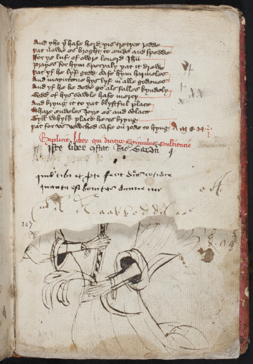 english-history-trip:likeniobe:one of my favorite things is this manuscript I saw in special collect