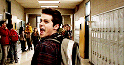 drunkstiles:  TEEN WOLF 3A GAG REEL  Throw your hands up! Stick your claws out! 
