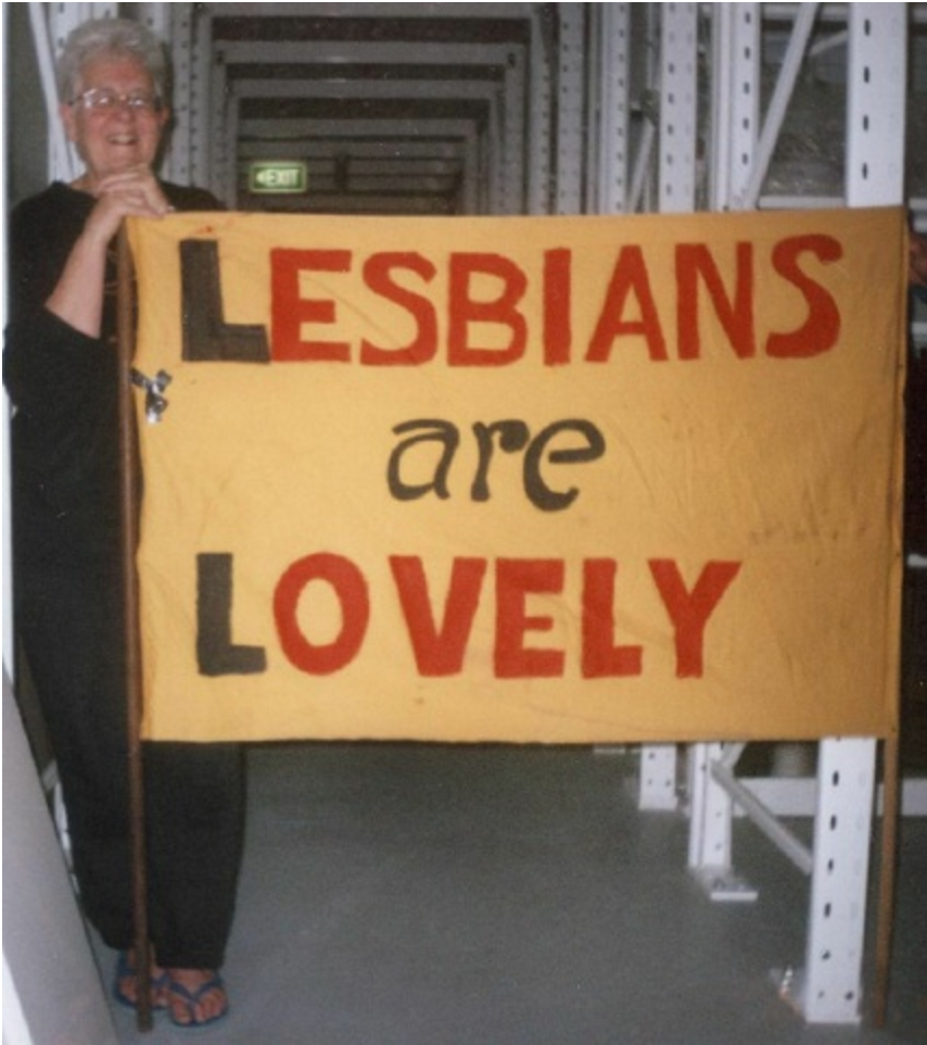 lesbianartandartists:  Jean Taylor, from Victorian Women’s Liberation and Lesbian