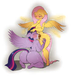 suirano:  Last time I did Fluttershy facefucking Twilight, it lead to the creation of the Temptation series. :U