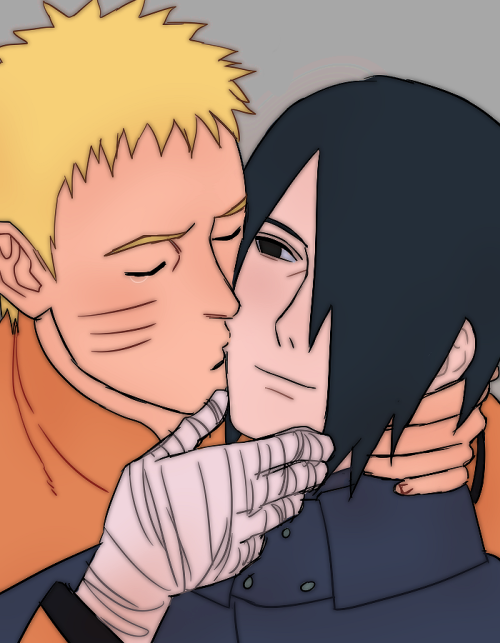 narspooky: Adoring kisses.