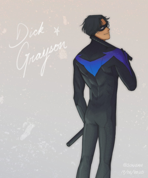 dick grayson fanart