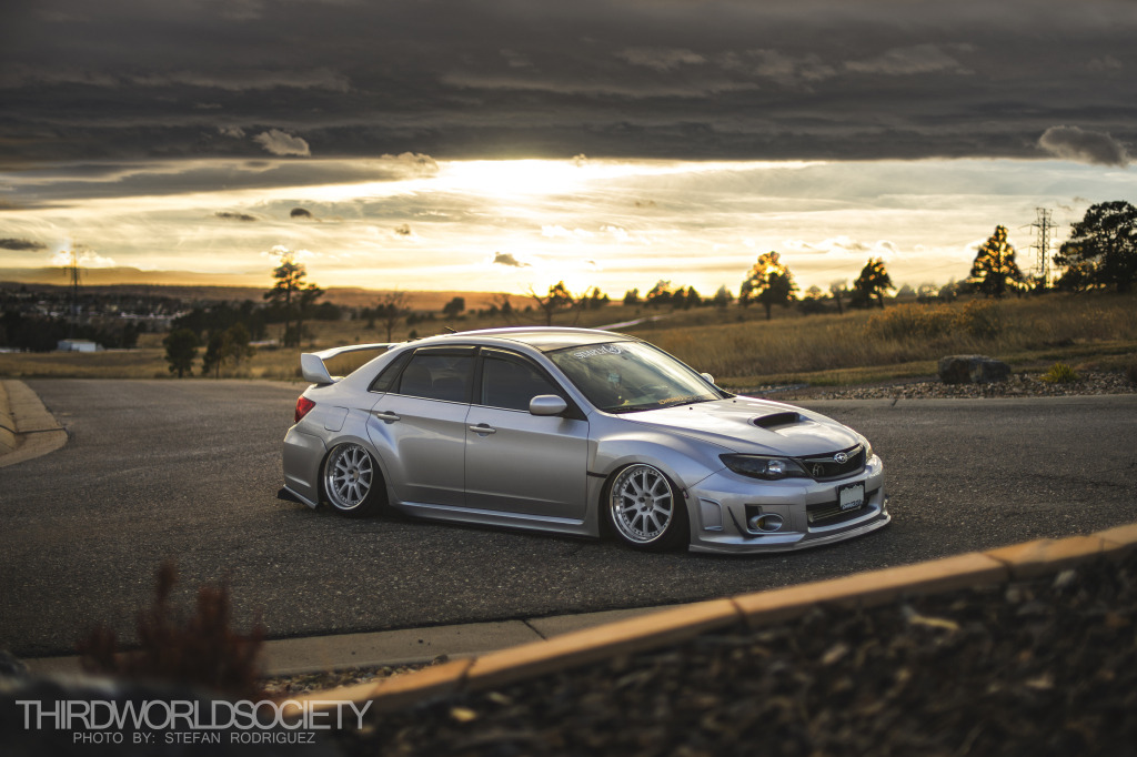 thirdworldsociety:  Breath of Fresh Air: Slammed Subaru WRX Feature Live HERE  