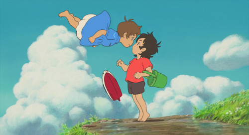 cadrilovesklance:  foxyjoy-art:  Ponyo - Klance *:・ﾟ✧.  Well this is amazing