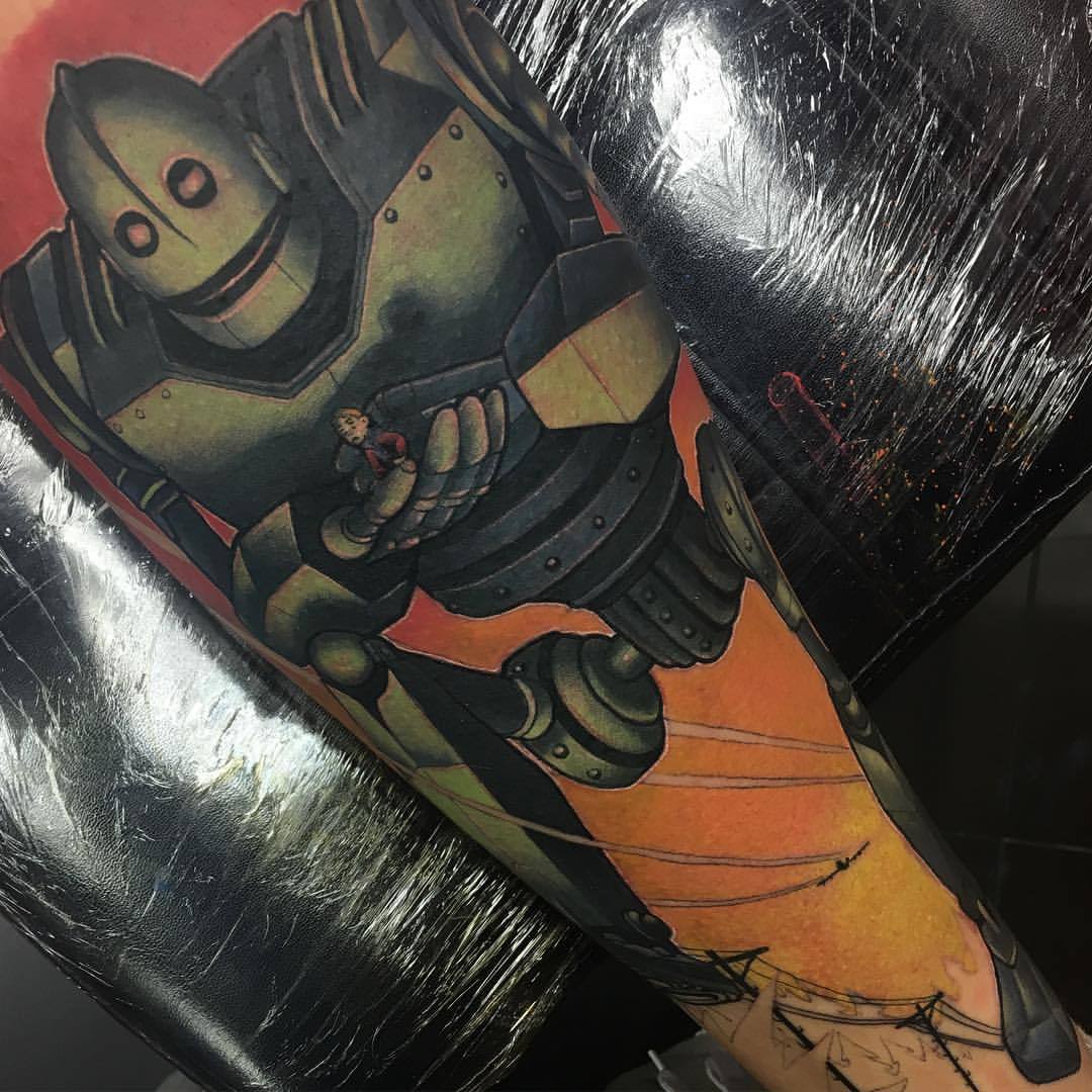Hush Anesthetic  The Iron Giant  Tattoo by legionavegno  Facebook