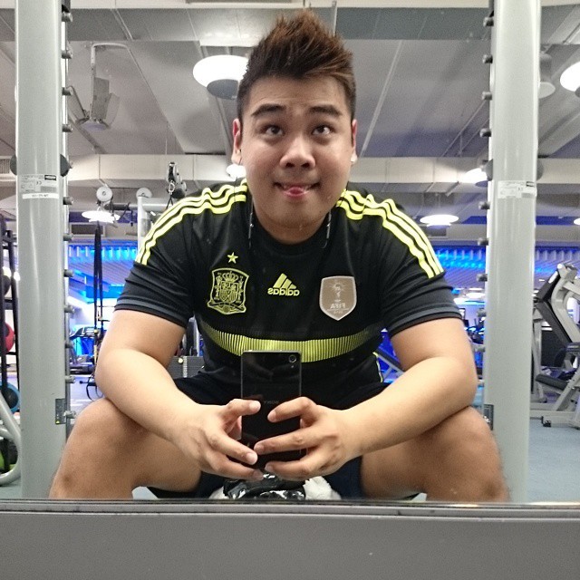 Yup&hellip; Friday night at the gym&hellip; Goofing since its just me&hellip;