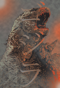 velcrovisions:  GODZILLA Denis Routhier 