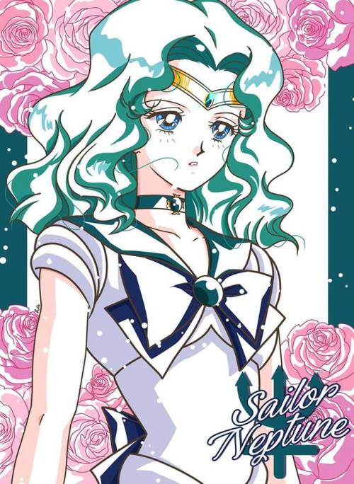 dangerousperfectionparadise:Sailor Neptune by The Art of Riccardo Bacci