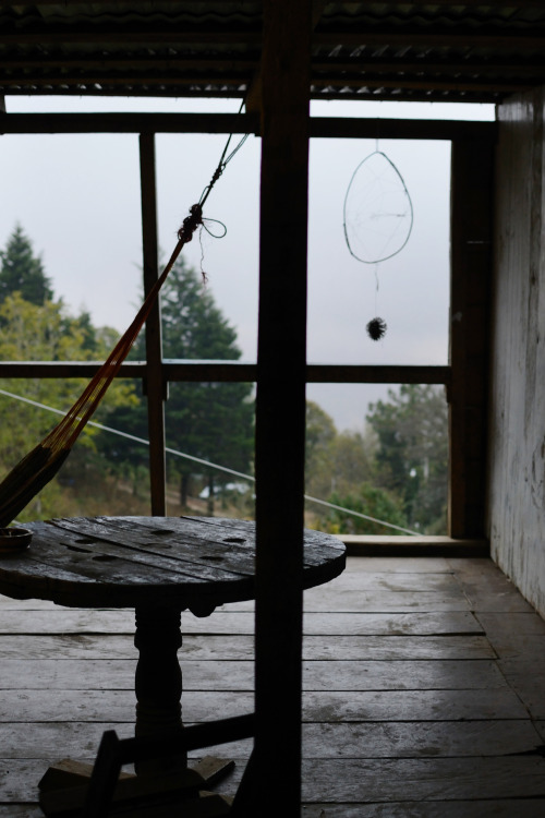 Wooden patioSan José del Pacifico, Oaxaca, Mexico, March 2016.© 2016 Giulia Caleca. All 