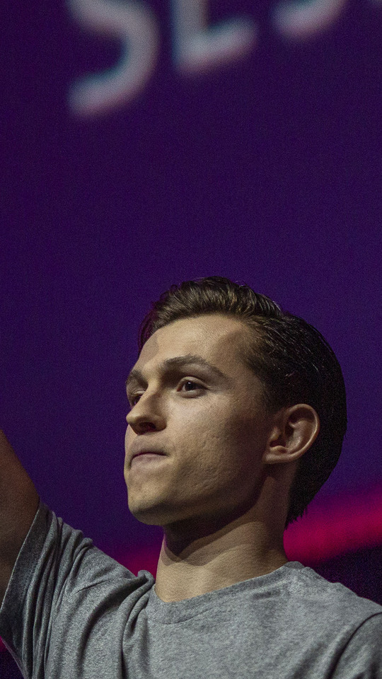 Tom Holland Lockscreens - Ccxp 2018 (brazil)