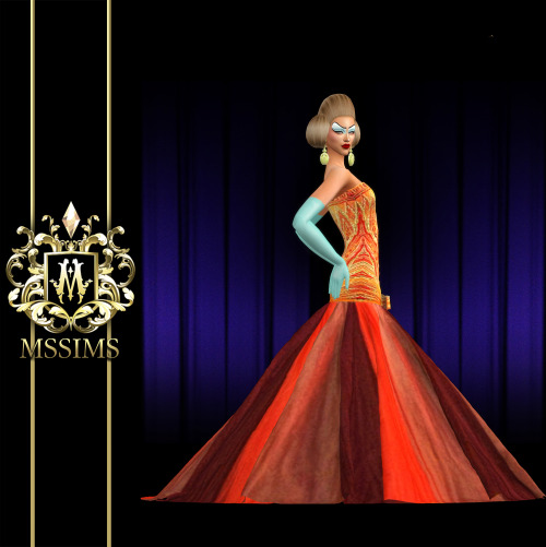 CHRISTIAN DIOR HAUTE COUTURE SPRING 2004 SET FOR THE SIMS 4ACCESS TO EXCLUSIVE CC ON MSSIMS4 PATREON