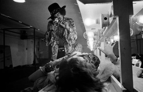 Just Hanging Out With Janis Joplin And Jimi Hendrix, 1968.