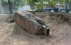 lowbrowhighlife: Is it possible that this giant stone USB like item is proof of Ancient Aliens visiting primitive humans next on the History Channel.