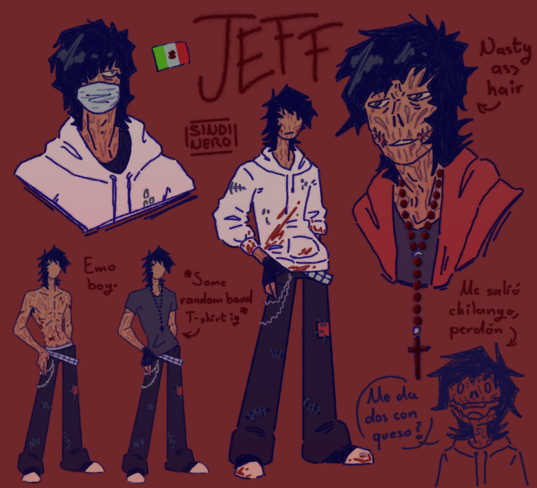 Jeff the Killer fanart (by me) : r/creepypasta