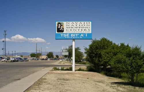 Navajo Nation Shopping Center. Shiprock, New Mexico.