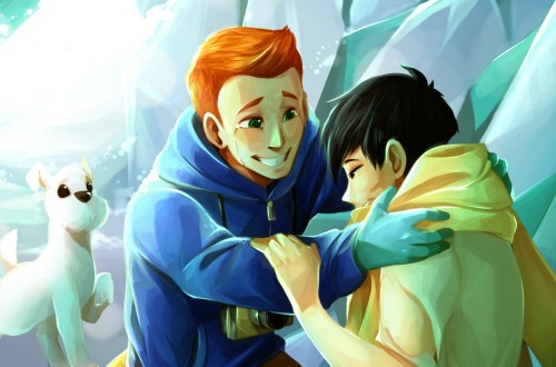 “I knew I’d find you in the end!” If hiking miles and miles through a blizzard just to save a friend