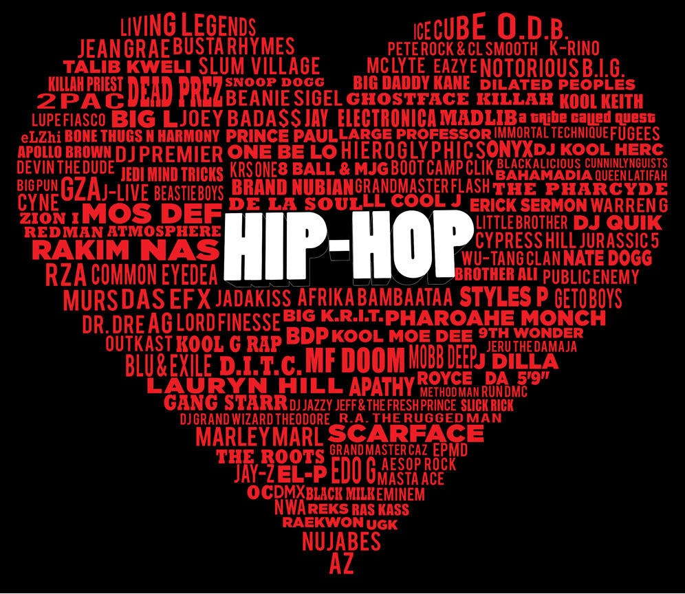 real-hiphophead:  The Limited Edition Real HipHopHead Heart Tee &amp; Hoodie$19.99