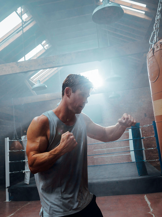 futurist:  CHRIS HEMSWORTHphotographed by Greg Funnell