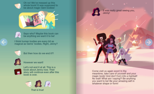 passionpeachy:there’s a new dove self-esteem project x steven universe e-book that lets kids personalize their own book, including choosing their own pronouns, and it’s very cute (click for better quality)