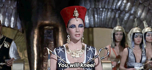barbara-stanwyck: Elizabeth Taylor and Richard Burton in Cleopatra (1963)