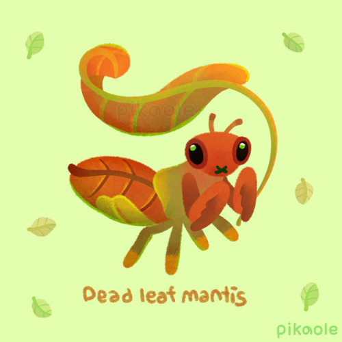 pikaole: Leaf mimics [ Patreon / shop / galaxy themes / insta ]