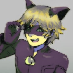 yiprincessart:    I don’t draw Cat Noir enough =w=  