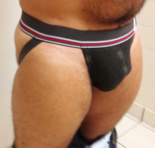 rwraith55:  Sporting my new c-in2 gray Filthy Jock for Friday! Have a great holiday weekend boys!! Sport a jock or a thong every day this weekend. Or a speedo if you are relaxing on the beach!