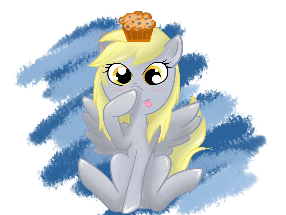 pinkiepiepb:  Helllo …. I’m Derpy …. I’m new here o__o  &lt;33333