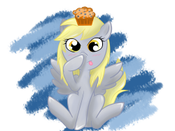 pinkiepiepb:  Helllo …. I’m Derpy ….