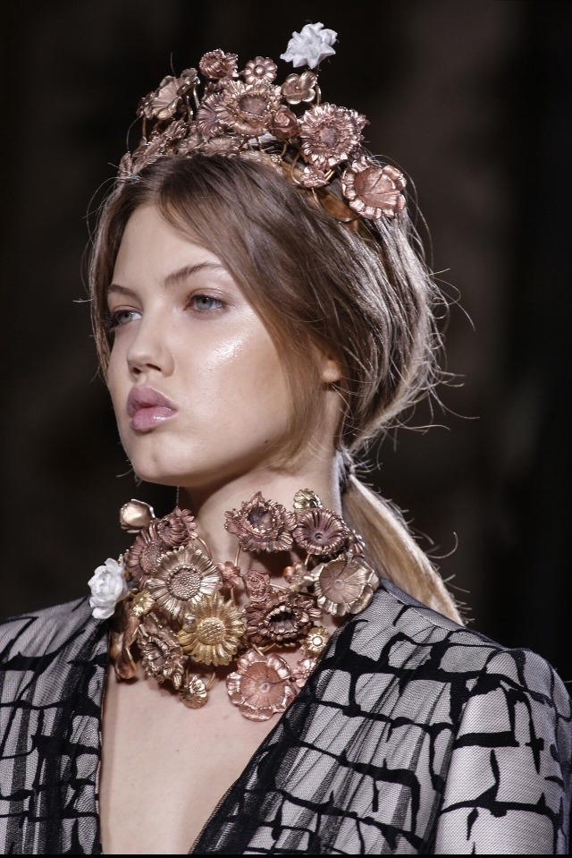 miumiukitten:  Lindsey Wixson at Giambattista Valli SS13 Couture