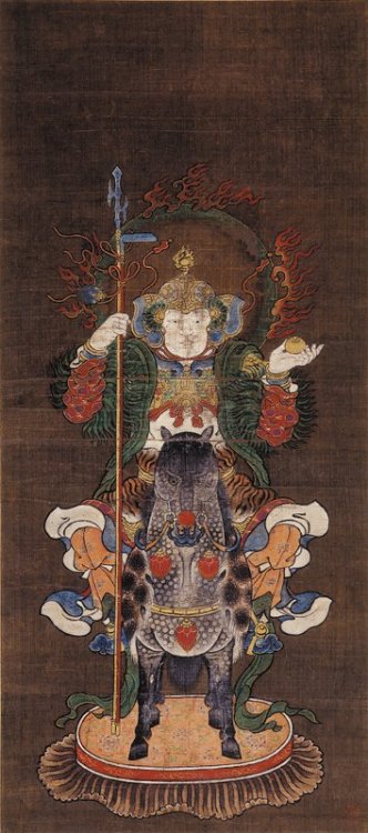 gardenofthefareast: Masterpieces of Japan@JapanTraCulAtago Gongen, by Hasegawa Tōhaku  (1539–1610)