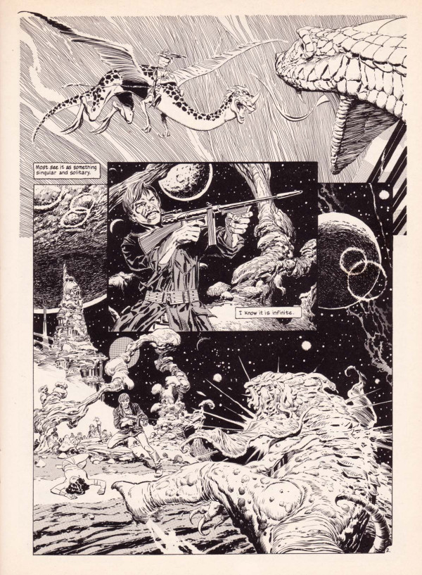 introvertedart: ungoliantschilde: Archie Goodwin and Al Williamson.  This was in
