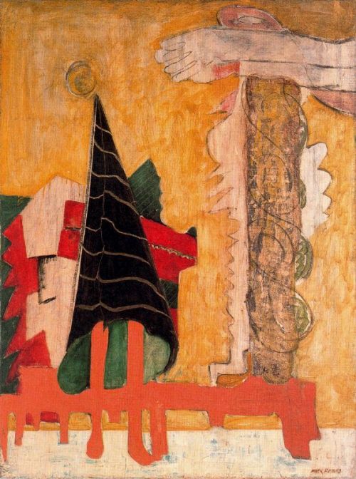 artist-mark-rothko: Sacrifice of iphigenia, 1942, Mark Rothko