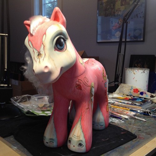 It’s My Little Monday!With…G3 The Pony Project 64 Colors Lucky!Another one from the charity a