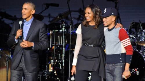 Culture44: The Obama Summit - Chicago 2017President Obama, Michelle Obama and Chance The Rapper. 