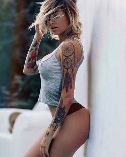 inkdollmafia:  Dreamcatcher Tattoo babe @miss_tina_louise  #inkedgirls #inkedbabes #inkdollmafia #sexyink #inkedblonde #tattooedgirls
